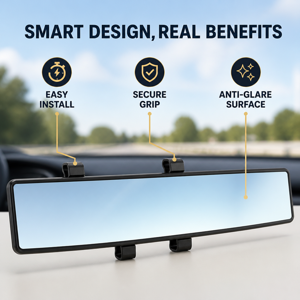PanoraDrive™ — See Every Blind Spot Instantly and Drive with Rock-Solid Confidence