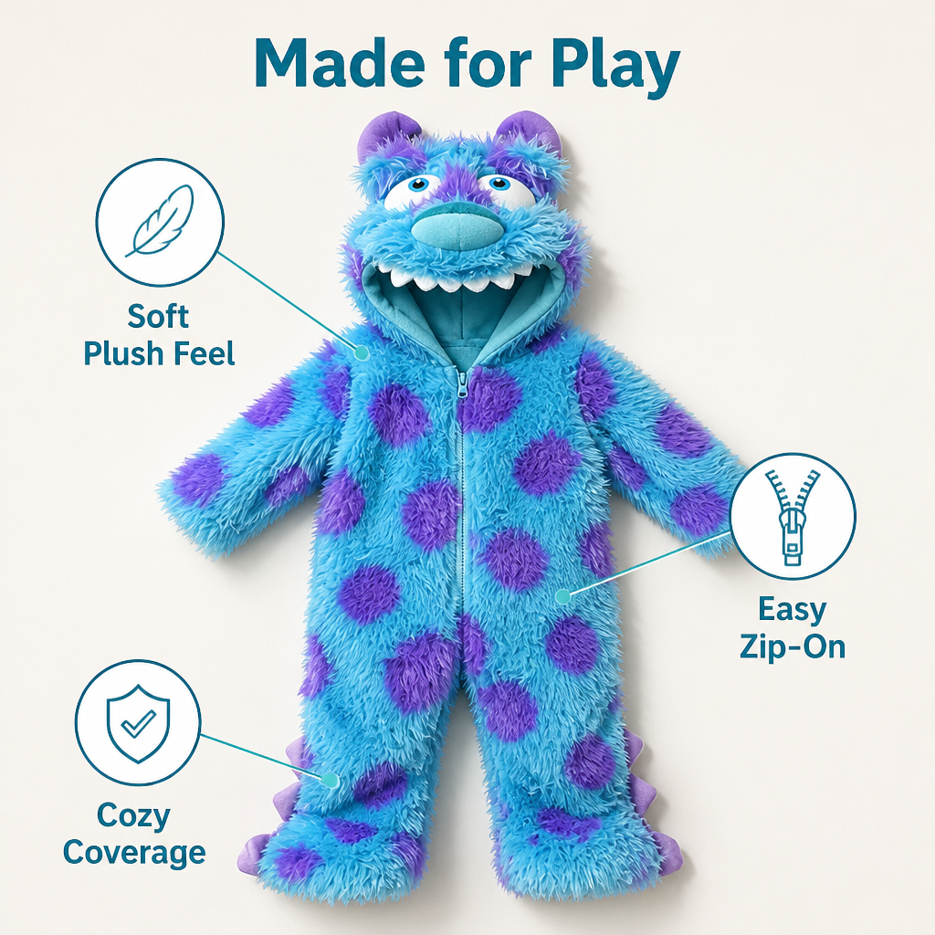 SnuggleRoar™ — Cozy Monster Magic for Giggles, Photos, and All-Day Pretend Play