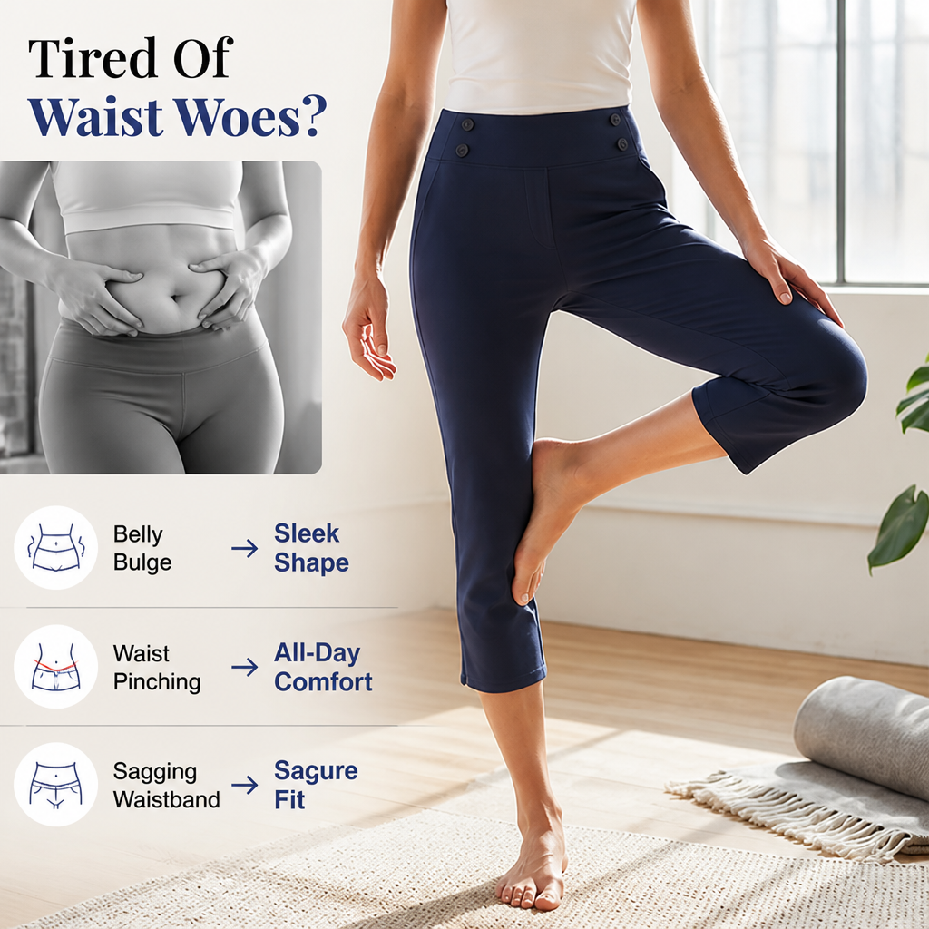 Sculptiva™ — Tummy Control Yoga Pants That Look Sleek and Feel Amazing
