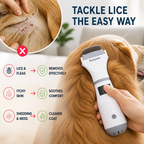 ViraPet™ Electric Grooming Comb — End Flea Itch Fast and Bring Joy Back to Your Dog’s Coat