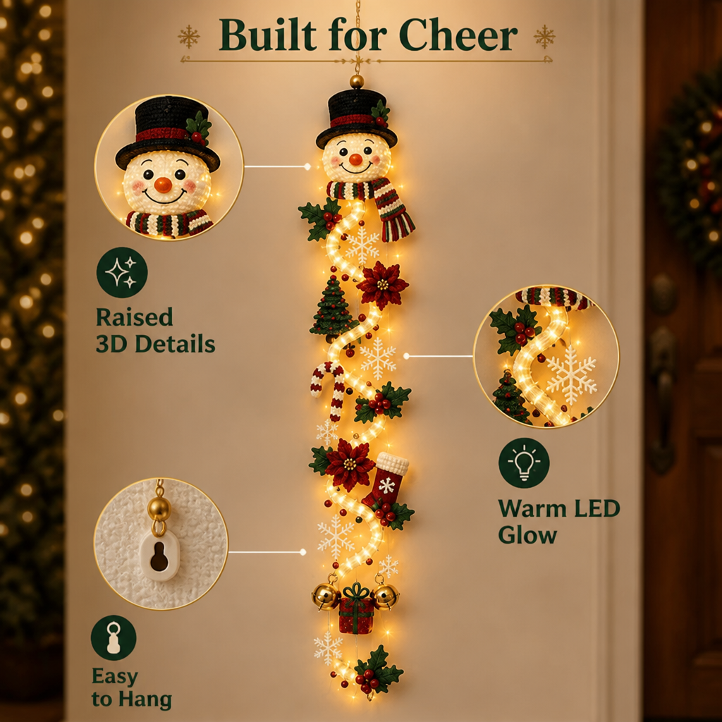 MerryLume™ — Turn Your Entryway Into a Cozy Christmas Welcome