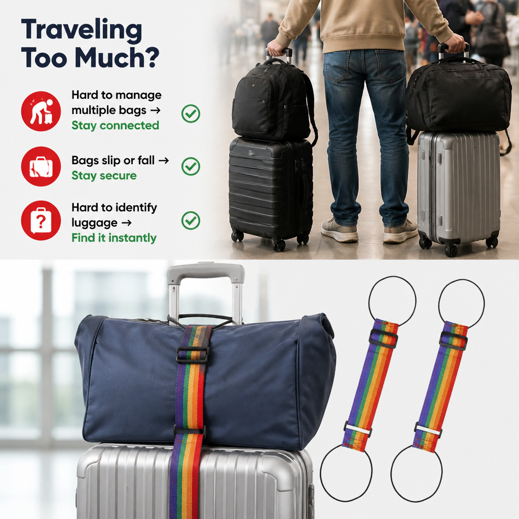 VoyaLink™ — Lock Your Luggage, Unlock Total Travel Freedom