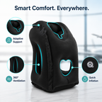 HaloNest™ — Travel Comfort That Erases Neck Pain and Refreshes You Instantly
