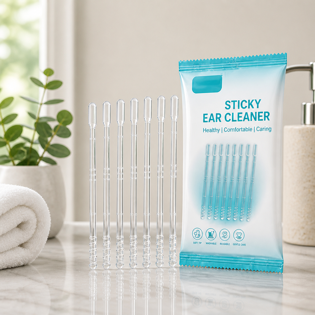 ClearAura™ Soft Grip Ear Sticks — Experience Soothing, No-Pain Earcare That Leaves You Feeling Fresh and Clear (24pcs)
