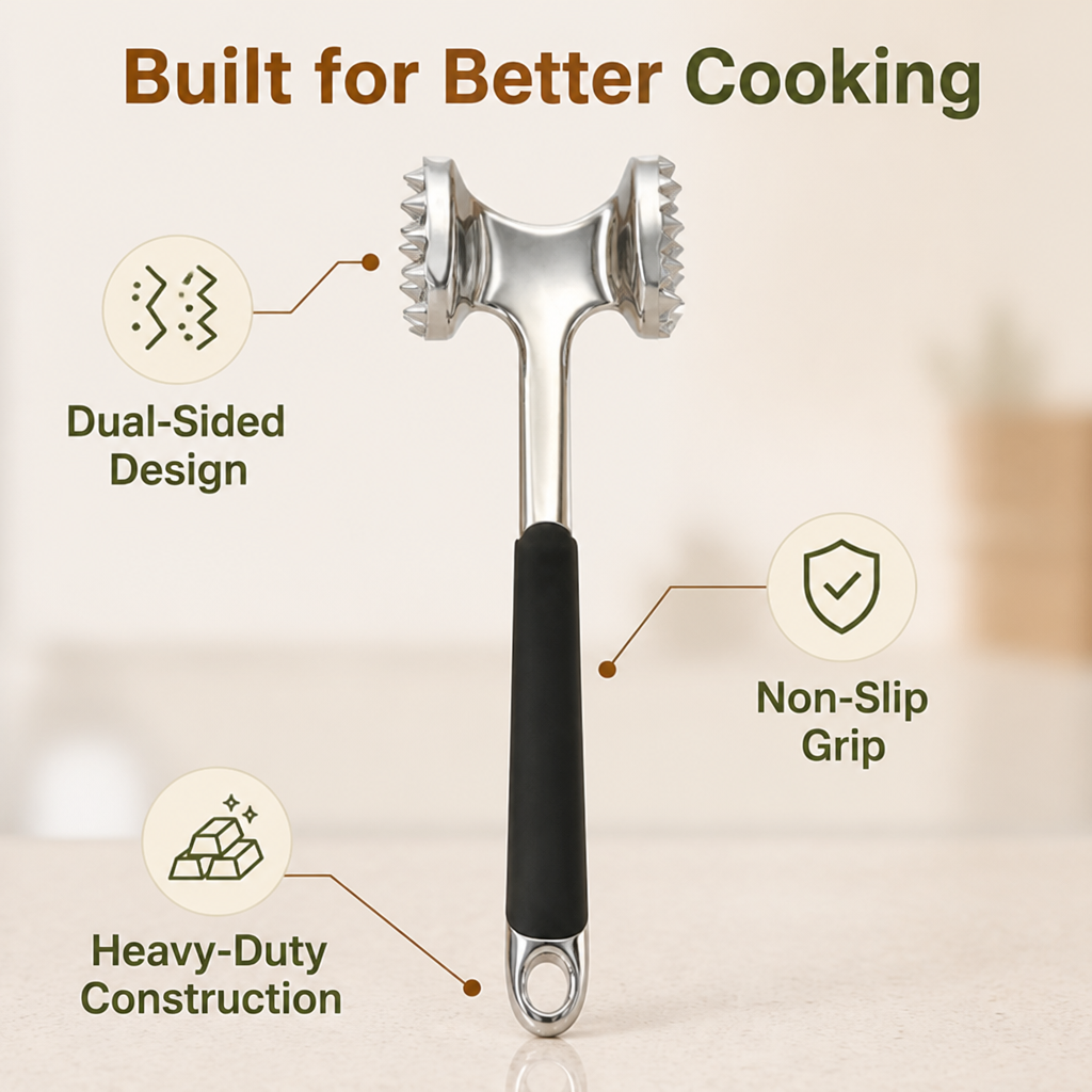 TitanTender™ — Unlock Juicy, Tender Meat with Every Strike