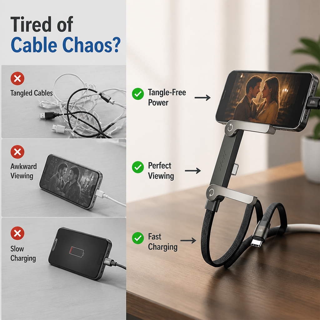 VoltEdge™ — Unleash Lightning-Fast Power and Hands-Free Freedom Anywhere