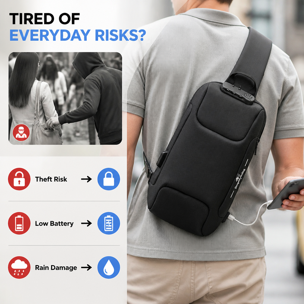 DefendCharge™ — Stay Powered and Protected Wherever You Go
