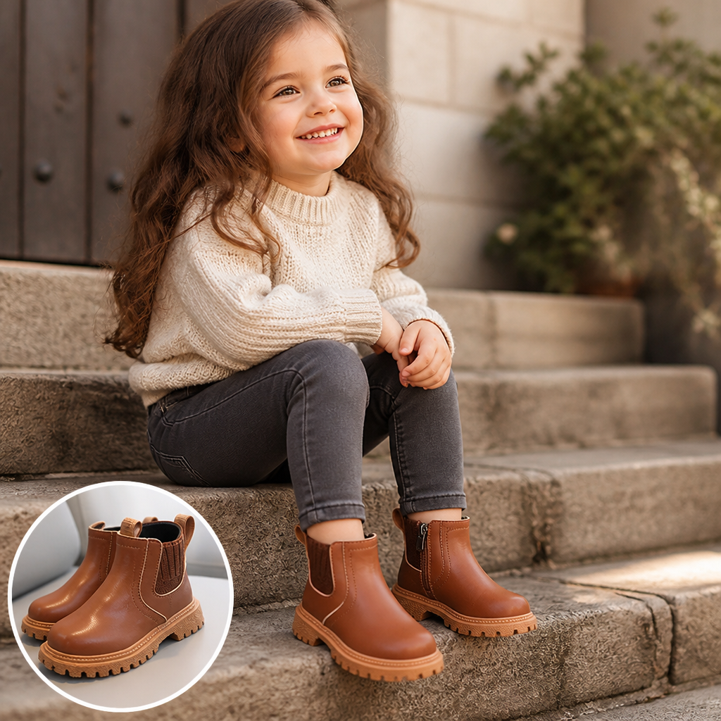 BlazeTread™ Kids Short Boots — Keep Their Feet Toasty, Steady, and Ready to Conquer Every Adventure