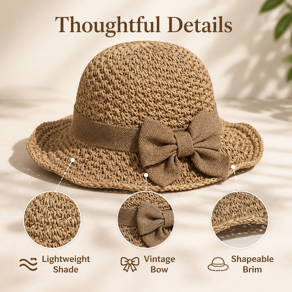 BrimBliss™ — Feel effortlessly put-together in the sunshine