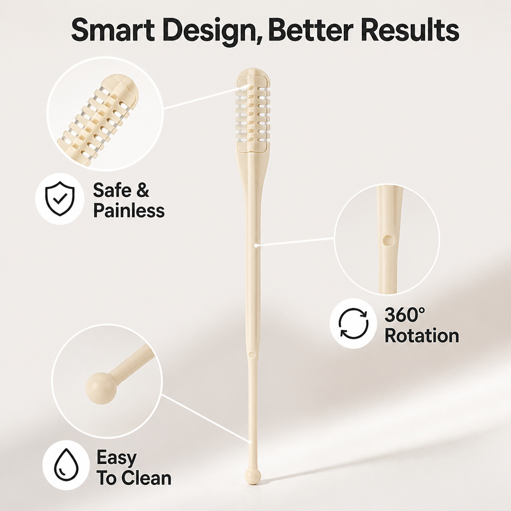 SilqueTrim™ Dual-Ended Rotary Trimmer — Master Every Detail with Quiet, Pain-Free Precision Anywhere