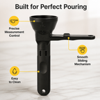 Doseva™ — Pour Perfectly Every Time Without a Single Spill