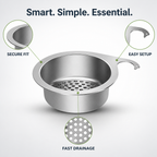 Aquarise™ SwanStrainer — Turn Your Sink Into a Stunning, Clog-Free Haven Instantly
