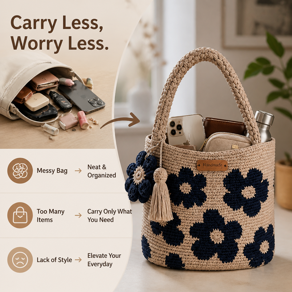 SilqueAura™ Bucket Bag — Handmade Elegance That Commands Attention Everywhere You Go