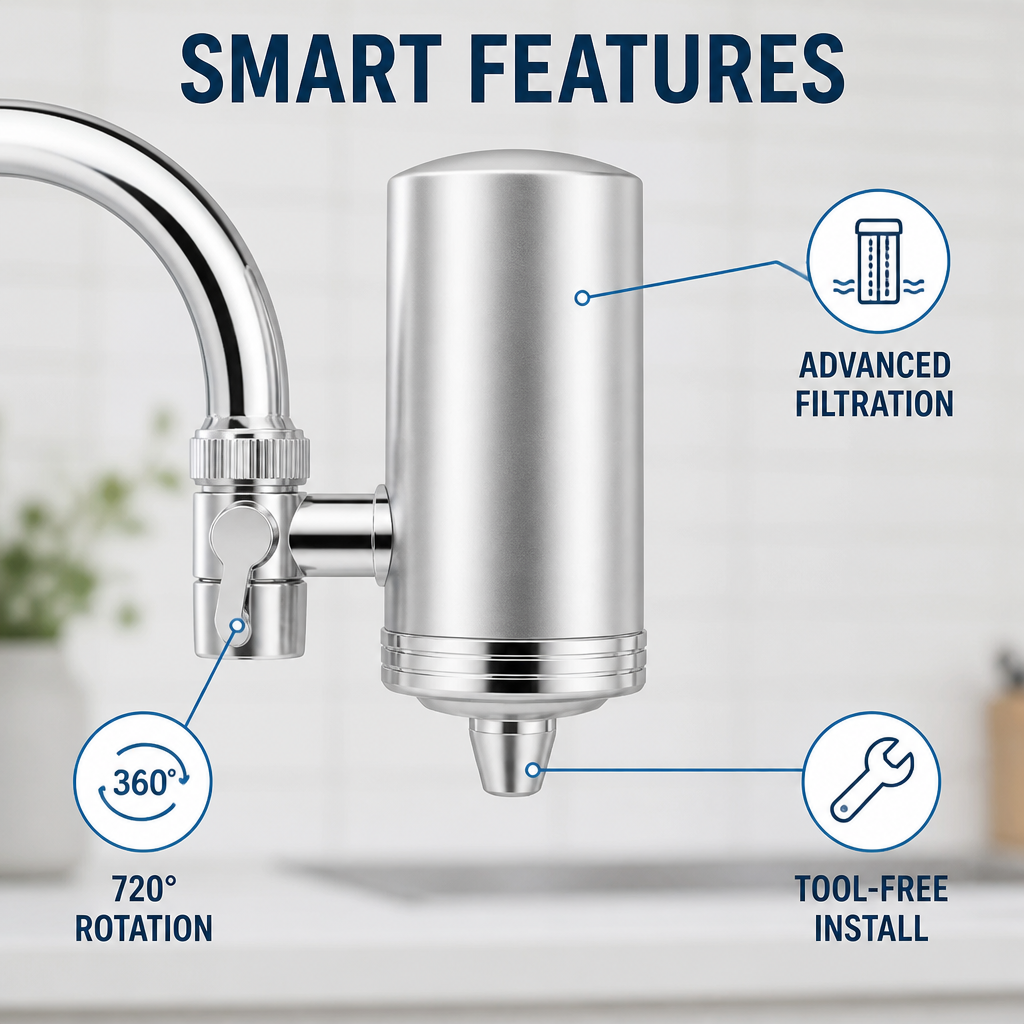 HydriMist™ — Command Every Drop with Pure, Splash-Free Water Control