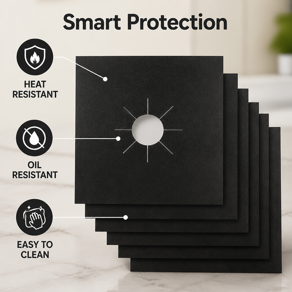 FlameGuardPro™ — Keep Your Stove Pristine and Stress-Free, Every Single Meal