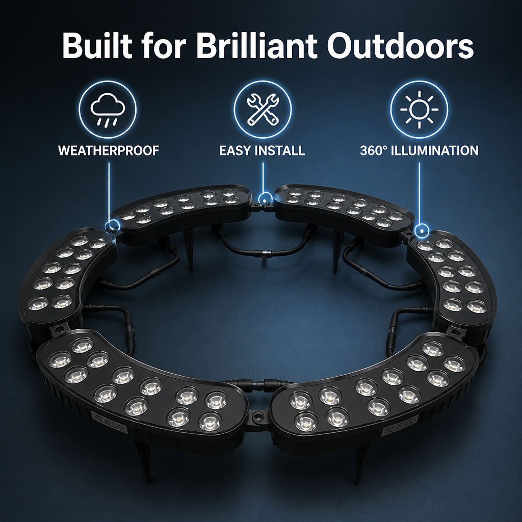 LuminaOrb™ — Surround Your Outdoors with Show-Stopping, Weatherproof Brilliance