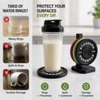 IronGrind™ Plate Coasters — Lock Your Drink, Crush Every Spill, and Elevate Your Space with Power