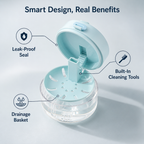 VivaGuard™ Retainer Case — Keep Your Retainer Spotless, Safe, and Ready Wherever Life Takes You