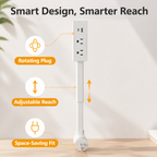 ReachFlex™ — Reach Awkward Outlets Without Rearranging Your Room
