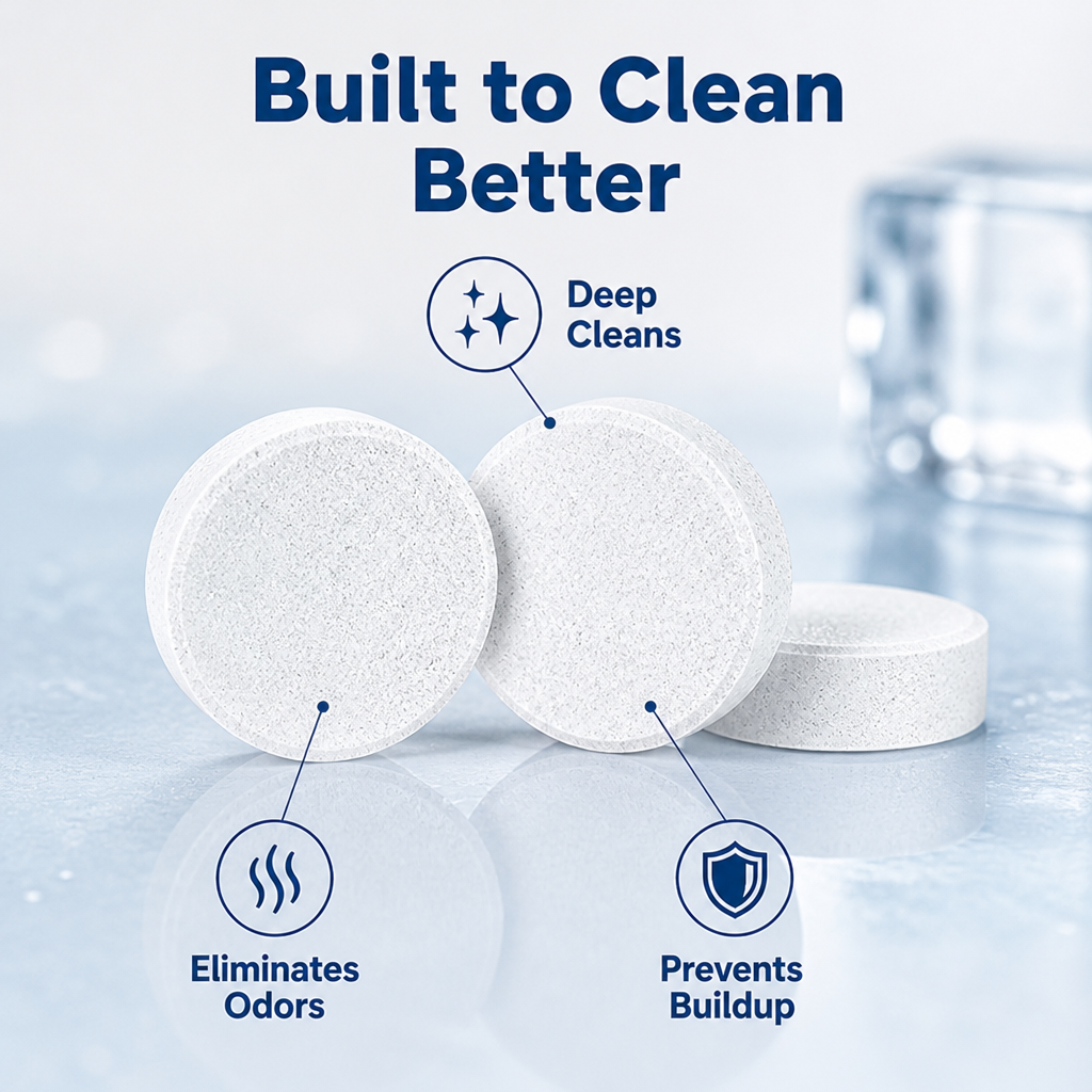 FrostFlow™ — Bring Back Clear, Fresh-Tasting Ice Without Taking Your Machine Apart