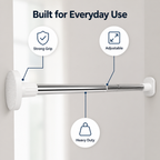 FlexiHold™ — Secure Any Space Instantly Without Drills or Damage
