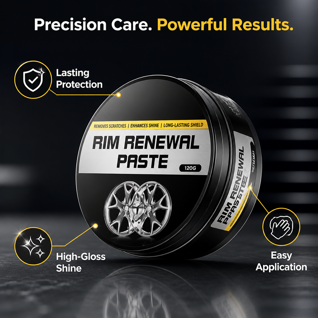 VeloGuard™ Wheel Revival Paste — Instantly Restore Stunning Shine & Shield Your Rims for Years