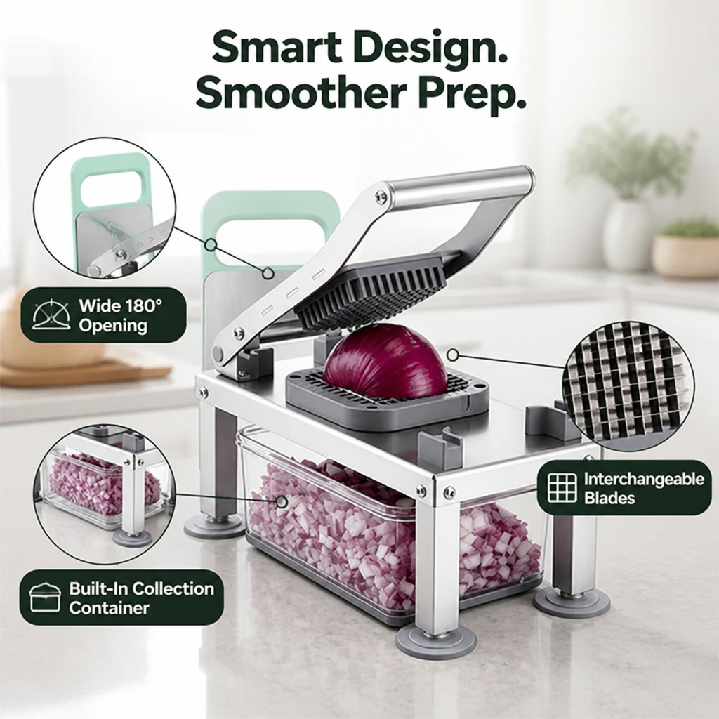 ChopSwift™ — Make dinner prep feel faster, neater, and easier from the very first chop
