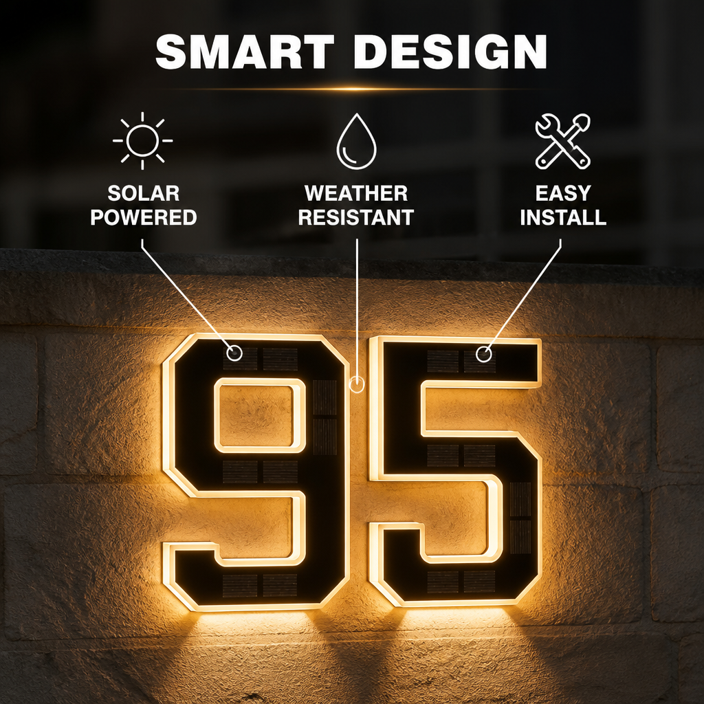 GleamMark™ — Make Your Home Shine Bright and Be Found Instantly Every Night