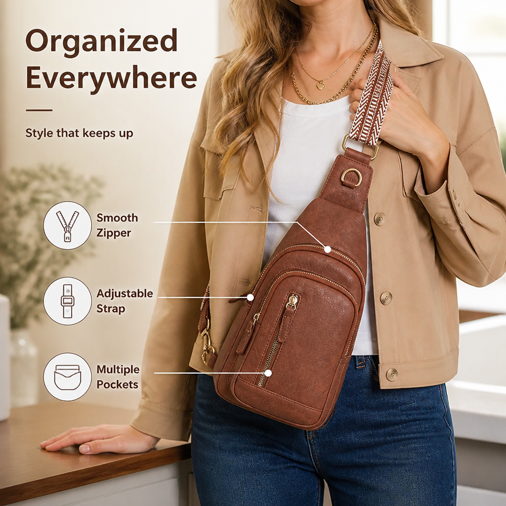 VeroLuxe™ Everyday Tote — Command Your Day with Effortless Style and Perfect Organization