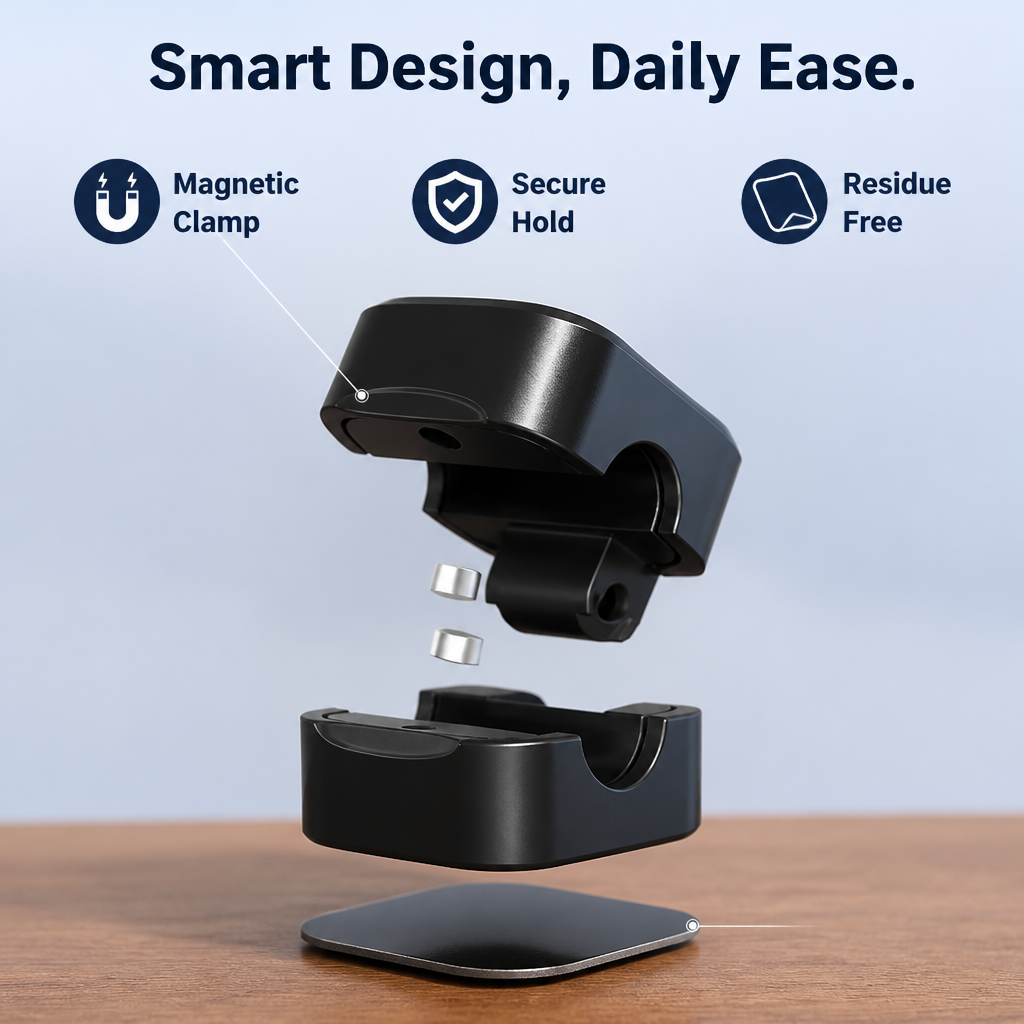 GliderWire™ — Effortless Cable Control for a Calm, Clutter-Free Desk (12 pieces)
