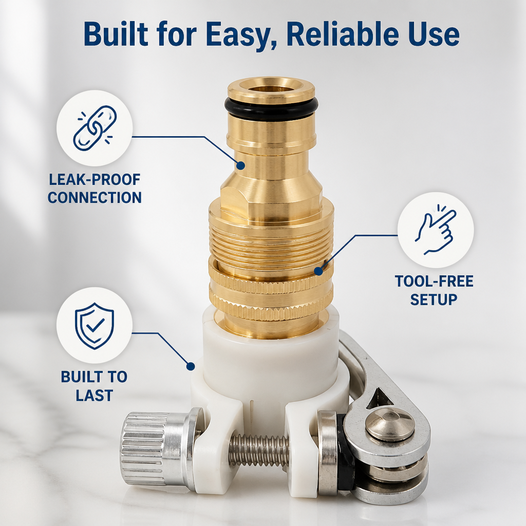 HydraLink™ — Say Goodbye to Leaks and Hello to Effortless Water Flow
