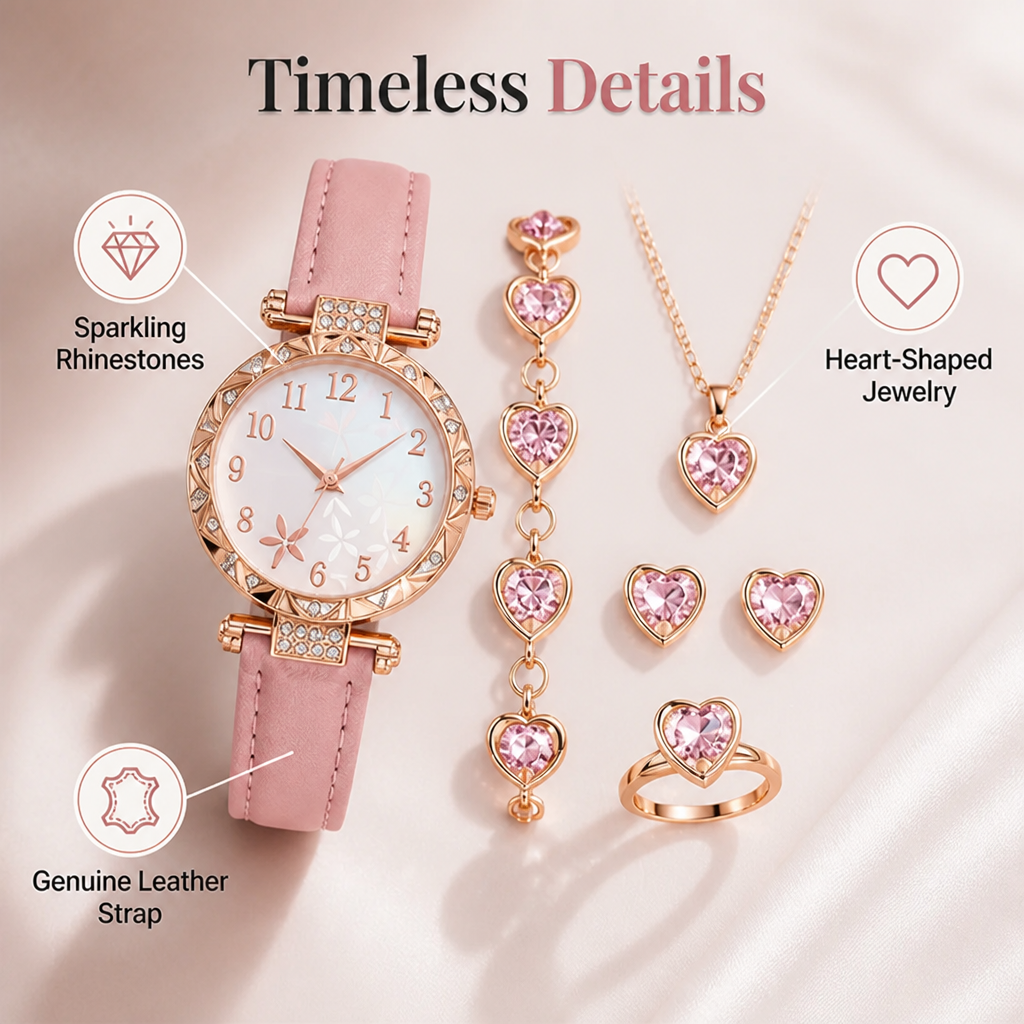Celestelle™ 5-Piece Set — Turn Heads with Effortless, Luxurious Confidence