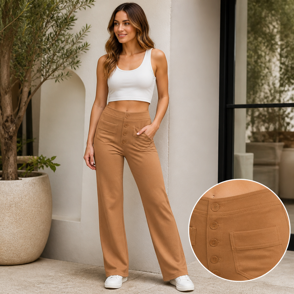 VibraFlex™ Pants — Experience All-Day Freedom and Flattering Confidence That Moves With You