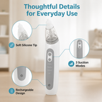 NasoEase™ — Make Stuffy-Nose Care Feel Easier for You and Your Baby