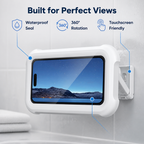 AquaCling™ — Protect Your Phone and Transform Showers into Pure Entertainment Bliss