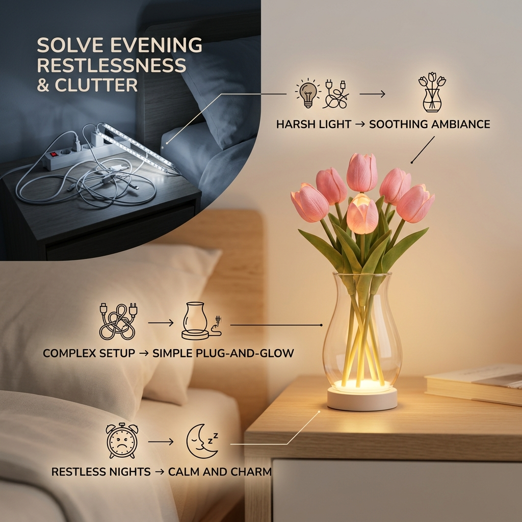 LumiPetal™ — Wrap Your Evenings in Warmth and Unforgettable Calm