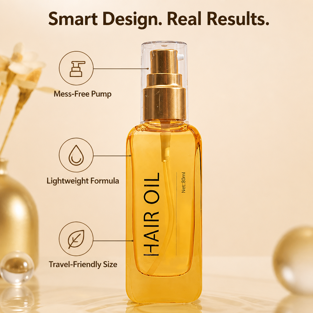 AureviaOil™ Repair Elixir — Bring Your Hair Back to Life with Silky, Head-Turning Shine