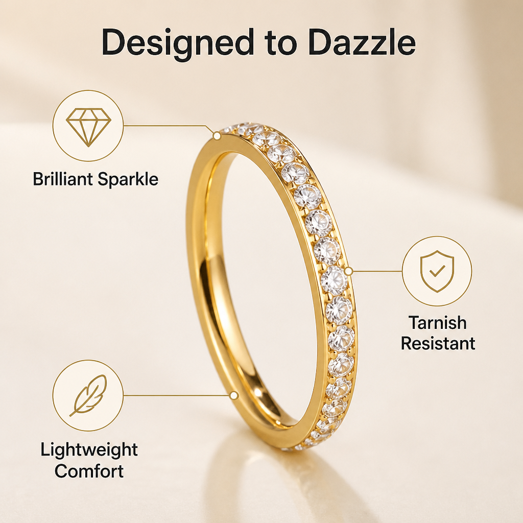Cristaluxe™ Ring — Ignite Confidence with Every Stunning Sparkle