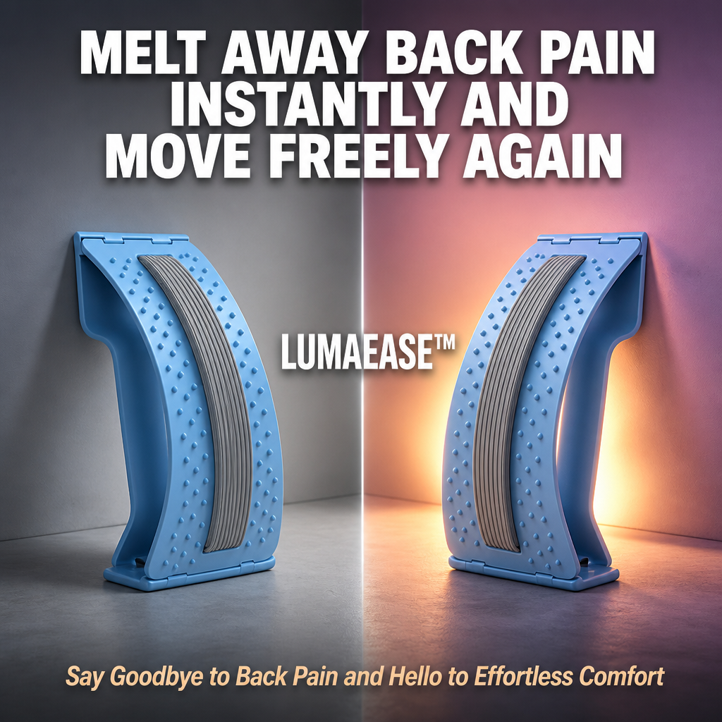 LumaEase™ — Melt Away Back Pain Instantly and Move Freely Again