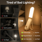 LumaFlex™ — Master Every Moment with Perfect, Hands-Free Light Anywhere