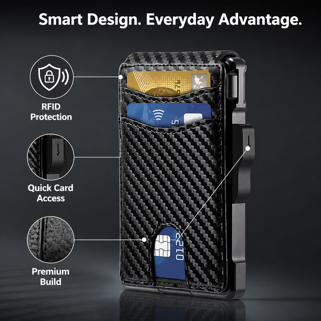VeroShield™ Wallet — Carry Security and Style Without the Bulk