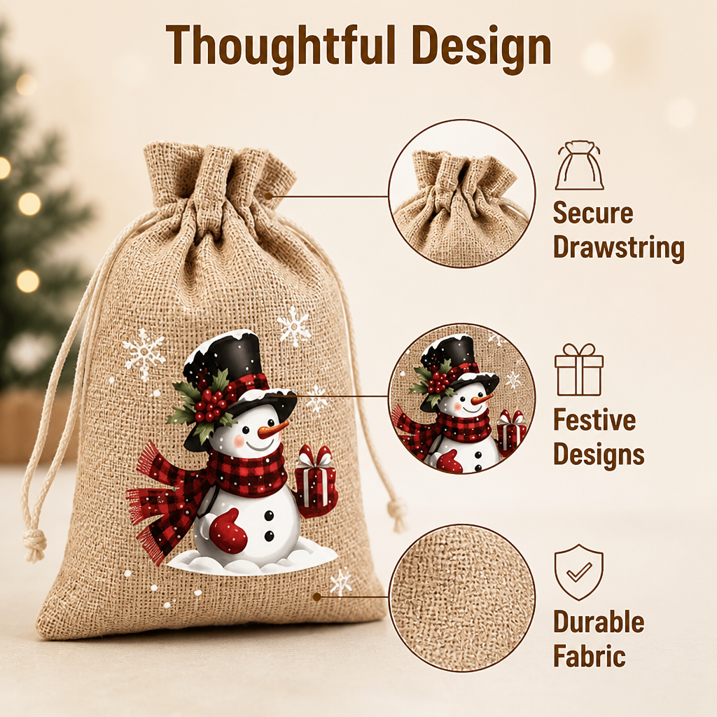 MerryPouch™ — Turn Every Gift Into a Heartwarming Holiday Celebration (5pieces)