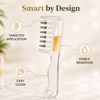 RootGlide™ — Apply Scalp Care Right Where You Want It, Without the Mess
