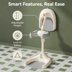 FlexiNest™ Baby Shower Rack — Feel the Joy of Safe, Calm Bath Times with Your Growing Baby