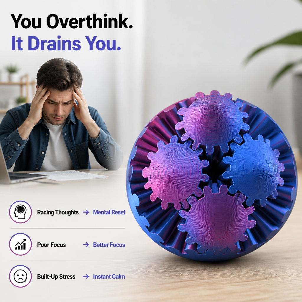 KinetiZen™ Sphere — Transform Restless Energy into Instant Calm and Focus