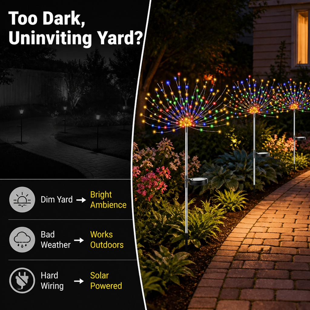 Sparklune™ — Light Up Your Garden Like Fireworks With Solar Power