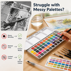 VibranceMuse™ Watercolor Set — Unleash Your Boldest, Most Vibrant Creations Wherever You Go
