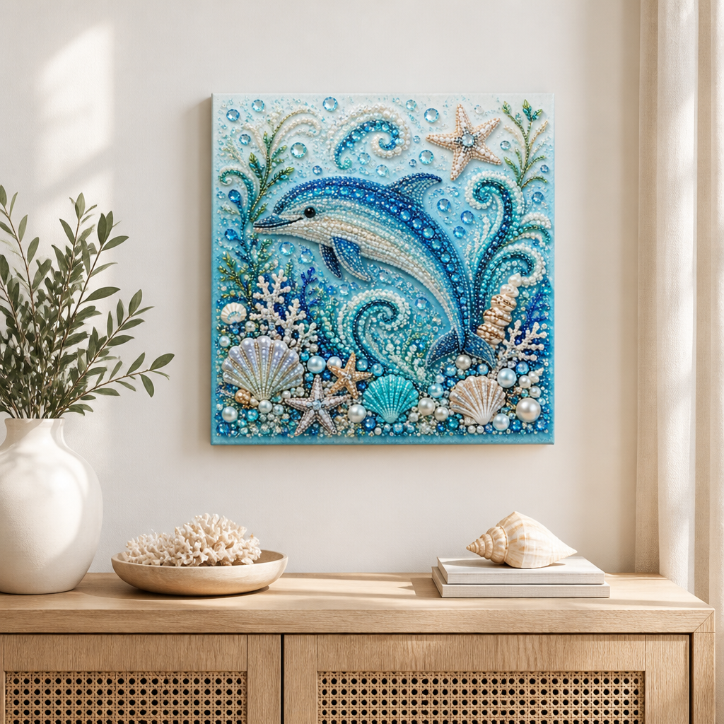 PearlWave™ Coastal Art Kit — Escape Stress and Create Stunning Ocean Treasures in 3D