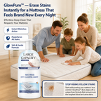 GlowPure™ — Erase Stains Instantly for a Mattress That Feels Brand New Every Night