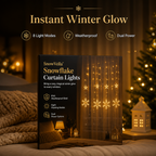 SnowVella™ — Bring a Cozy, Magical Winter Glow to Every Window